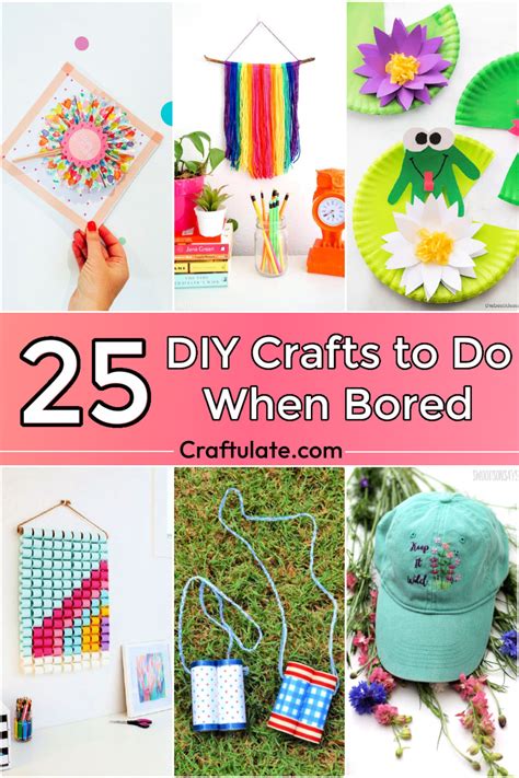 Arts and Crafts to Do When Bored: A Journey into the Whimsical World of Creativity